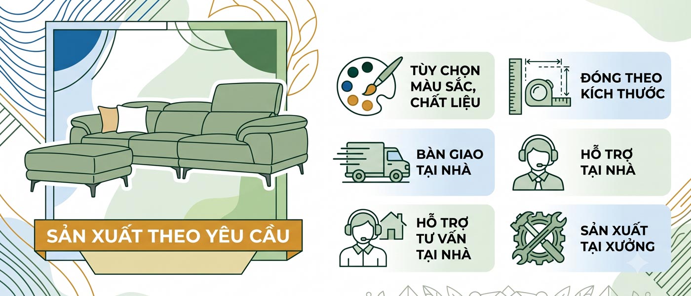Nội Thất F sản xuất theo yêu cầu